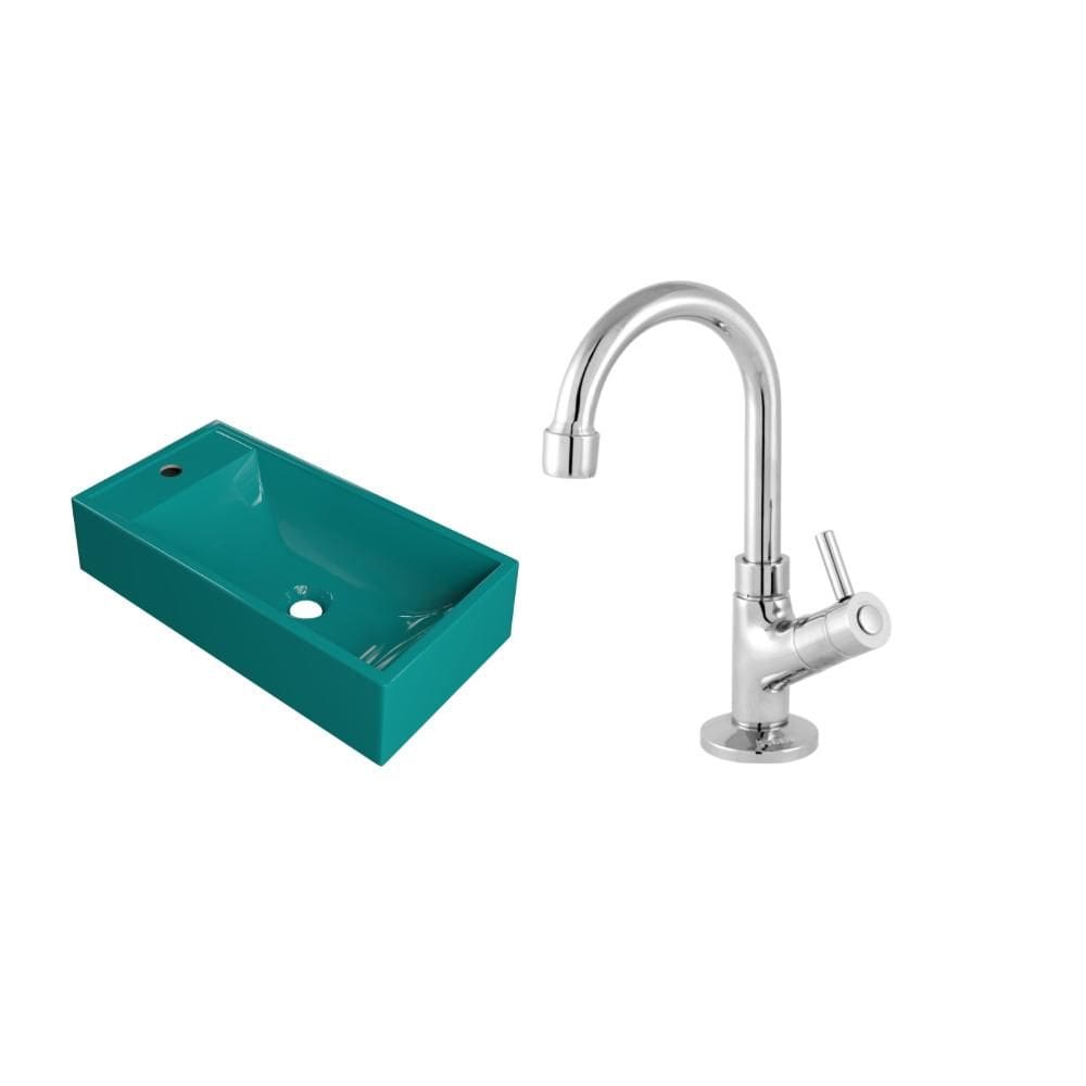 Kit Cuba RL545 C/Torneira 1198 Metal 1/4 Volta