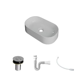 Kit Cuba OV42 C/Válvula Click 1``B (2,6cm) + Sifão Pvc + Flexível