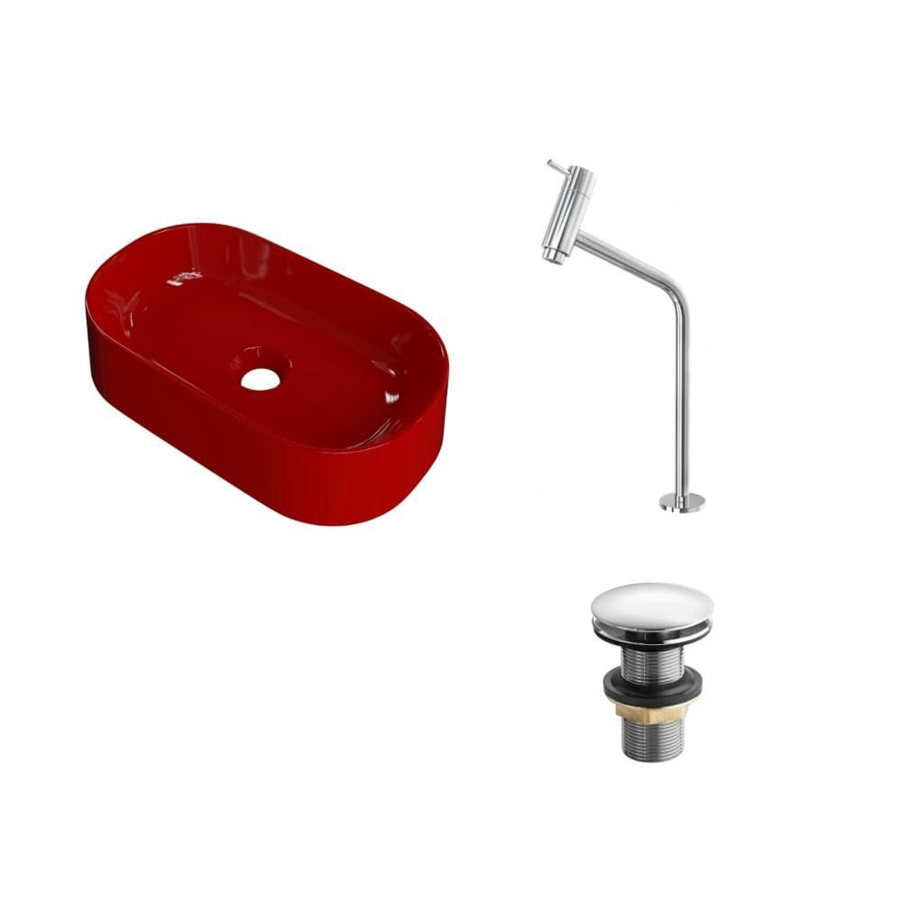 Kit Cuba OV42 C/Torneira Link 1062 Metal + Válvula Click 1``G