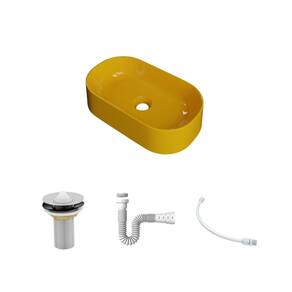 Kit Cuba OV42 C/Válvula 1`` (2,6cm) + Sifão Pvc + Flexível