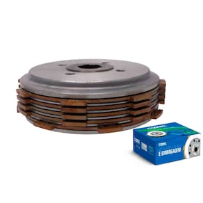 Kit Embreagem C/Cubo - Cg 125 Fan 2004 A 2008 / Cg 125 Titan 1995 A 2004 / Cg 125 Today 1992 A 1994 - 0001-Ke