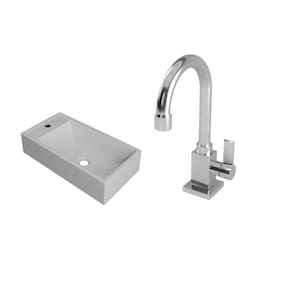 Kit Cuba RL545 C/Torneira Luxo 1195 Metal 1/4 Volta