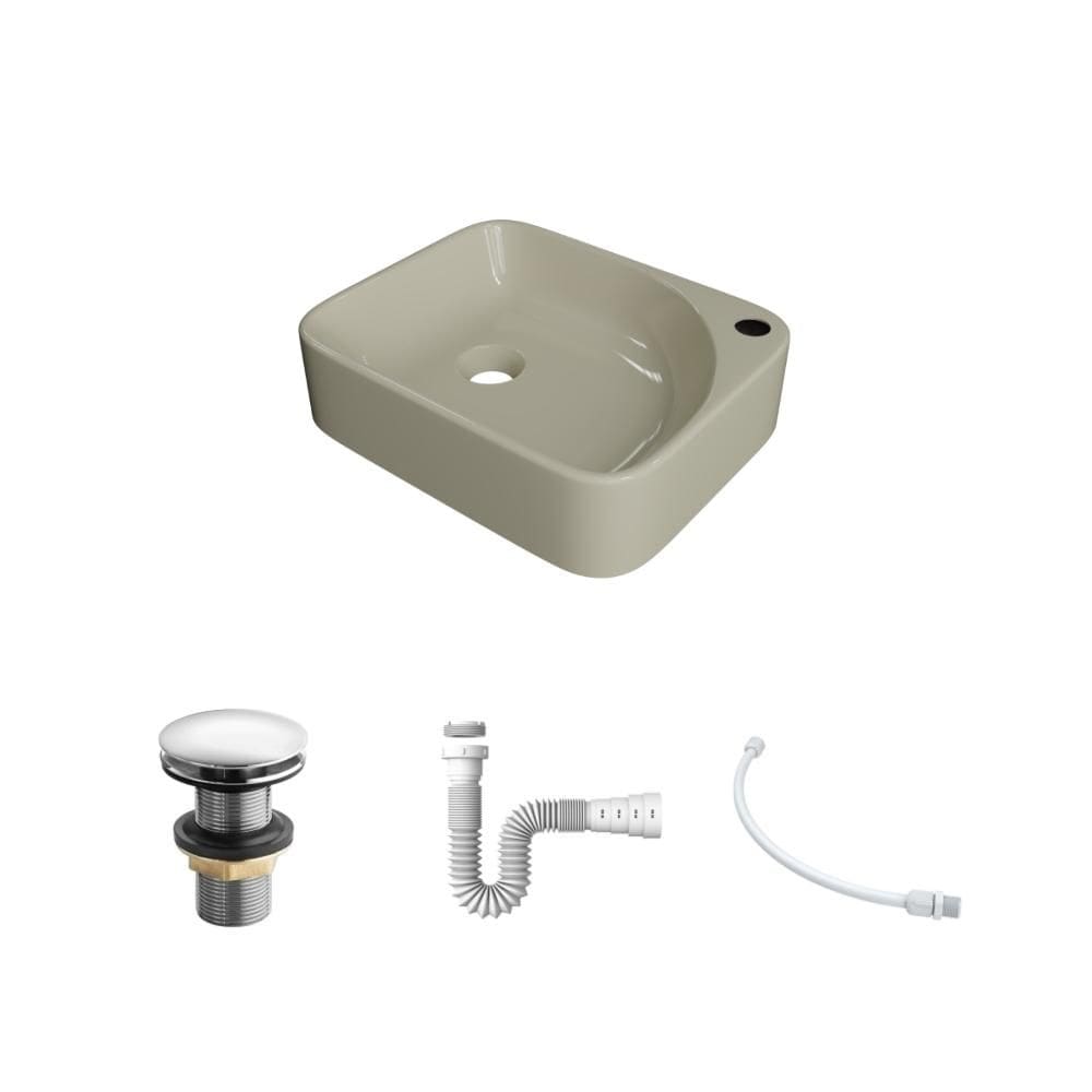 Kit Cuba RO36 C/Válvula Click 1``G + Sifão Pvc + Flexível