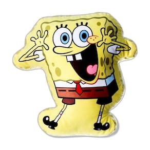 Almofada Formato Bob Esponja Careta Bob Esponja