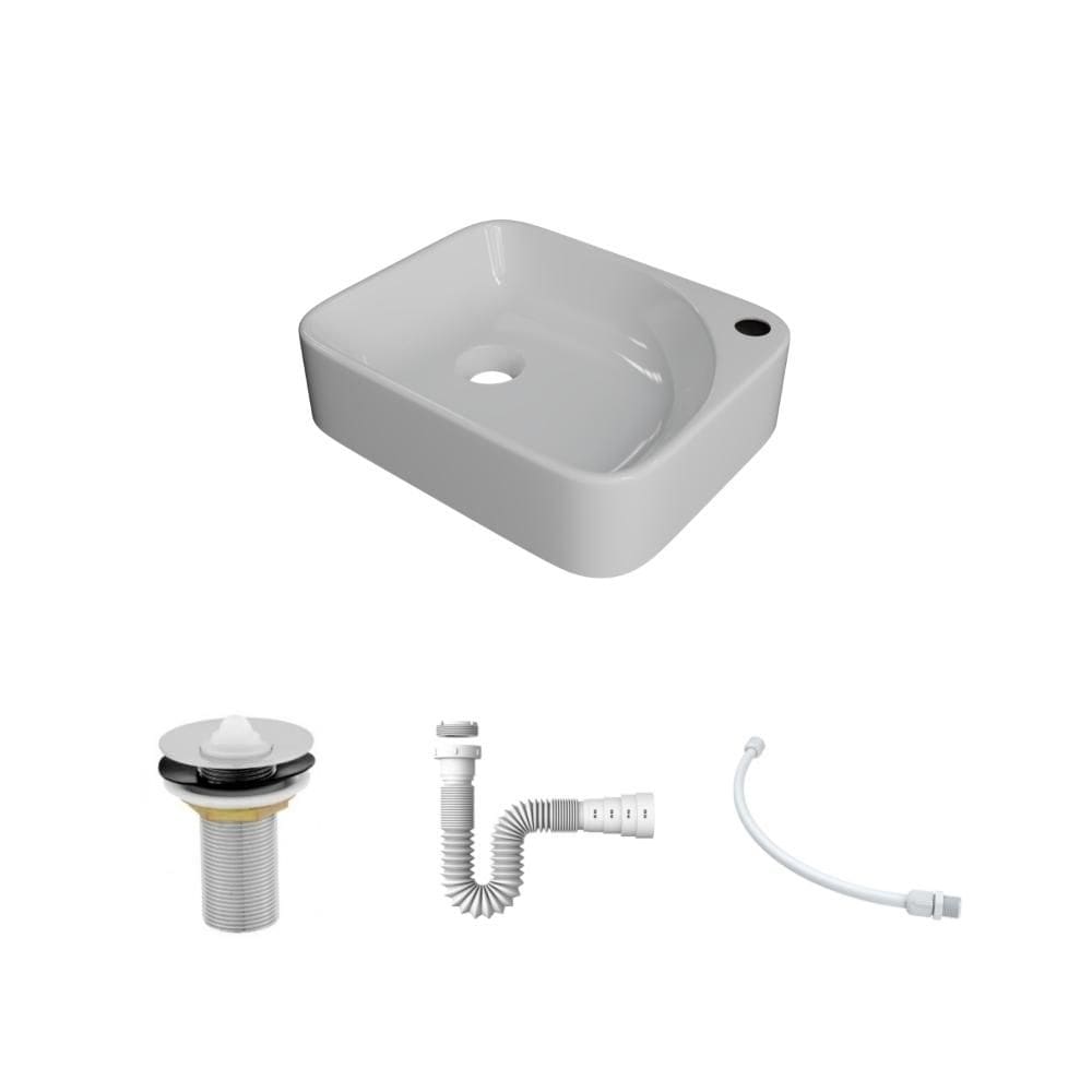 Kit Cuba RO36 C/Válvula 1`` (2,6cm) + Sifão Pvc + Flexível