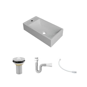 Kit Cuba RL545 C/Válvula 1`` (2,6cm) + Sifão Pvc + Flexível