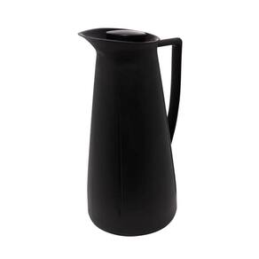 Garrafa Térmica Wolff Swan Plástico Preta 1L Chá Café