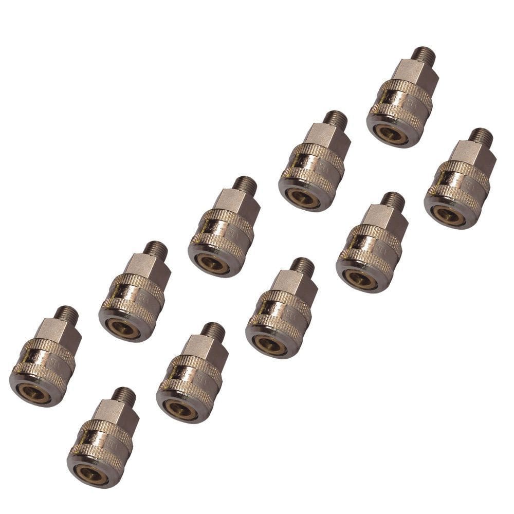 Kit 10 Engate Rápido Macho 1/4`` Lub-2000a Lubefer