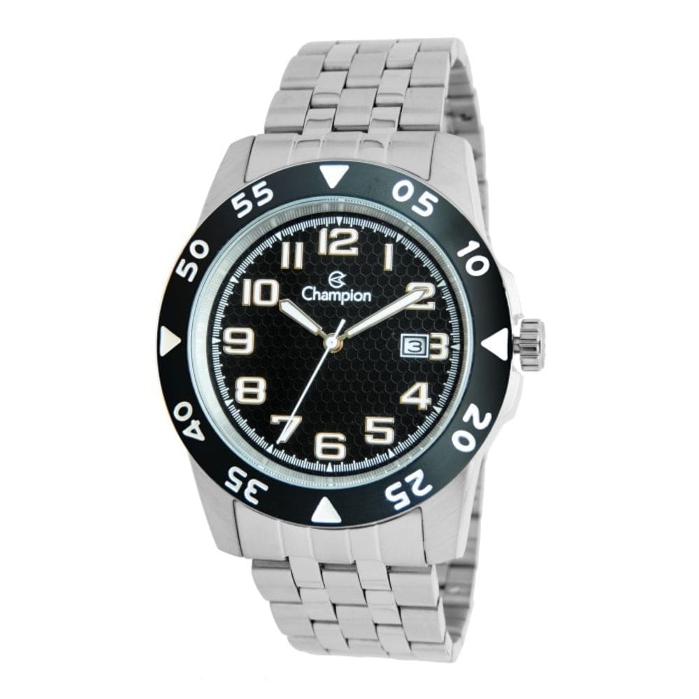 Relógio Champion CA31551T Masculino Prata 4,2cm WR50m