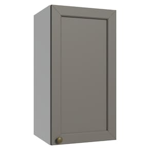 Armário Aéreo 35 cm 1 Porta Branco/Cinza Vik Madesa