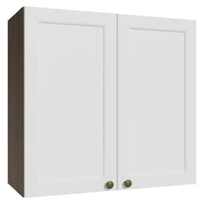 Armário Aéreo 70 cm 2 Portas Rustic/Branco Vik Madesa