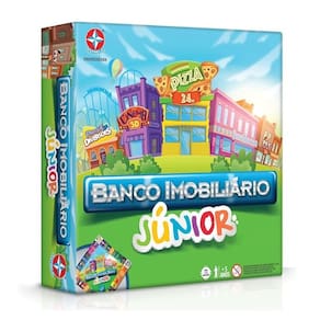 Jogo Banco Imobiliário Júnior - Estrela