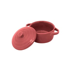 Caçarola de Porcelana Farm Vermelha 14,5cm - Lyor