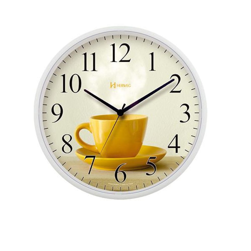 Relógio De Parede Herweg 660098 Branco