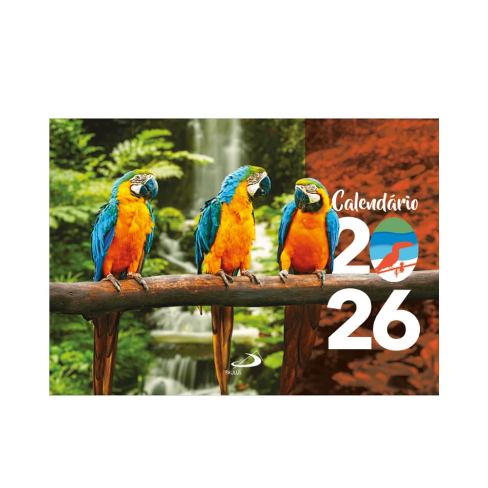 Calendario De Mesa 2026 - Paisagem