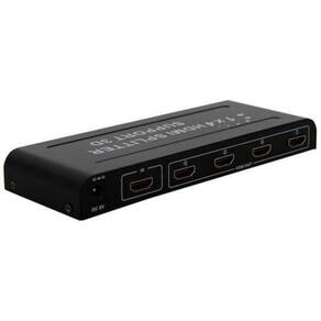 Hub Divisor Splitte Distribuidor Hdmi 1 Entrada E 4 Saidas