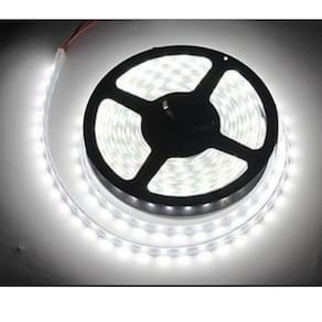Fita Led Branco Rolo De 5mts 300 Leds Com Dupla Face Fonte