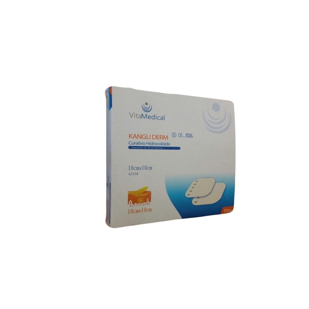 Curativo Hidrocolóide De 10Cmx10Cm G1318 Vita Medical 10 Und