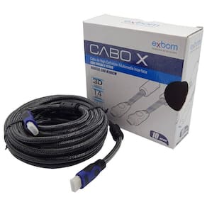 Cabo Hdmi 1.4 - 10 Metros - com Filtro - 3D High Speed Full