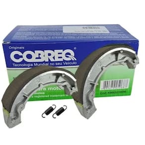 Lona Freio Traseira C/Patim - Honda Nx 350 Sahara 87/ Cbx 20 - 0314Cp