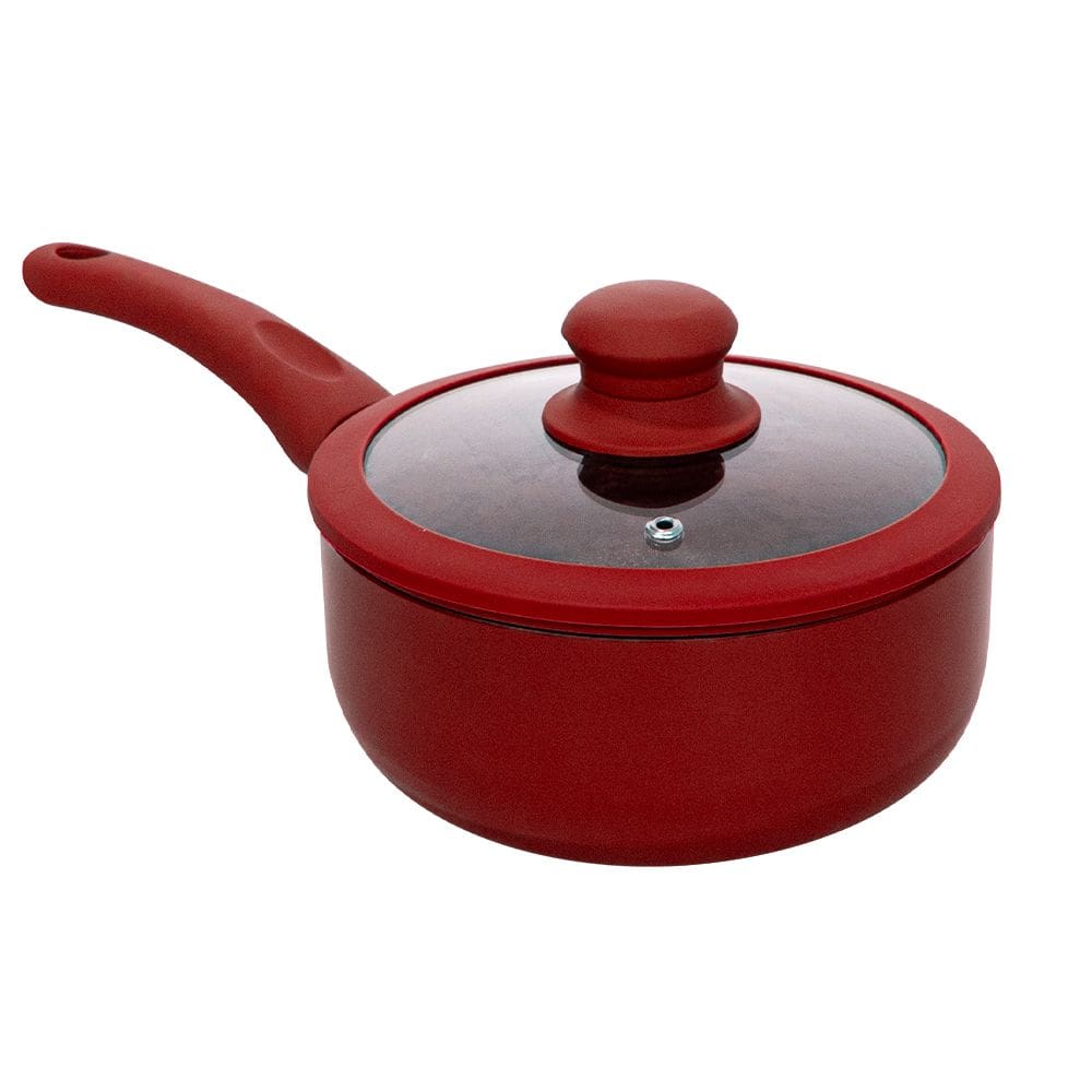 Panela Antiaderente Cerâmica de Indução Vermelho Yafo 20cm - Lehaví