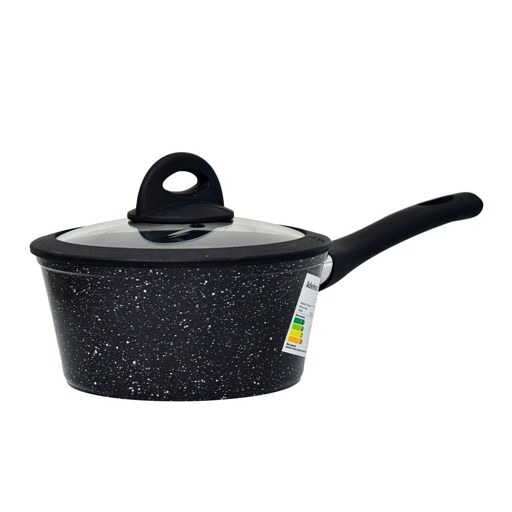 Panela Antiaderente de Indução 18cm Viena Full Black - Casambiente