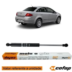 Amortecedor Mola A Gás Tampa Traseira - Linea 2009 A 2013 - 16538
