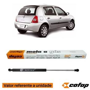 Amortecedor Mola A Gás Porta Traseira - Clio 2000 A 2007 - 16283