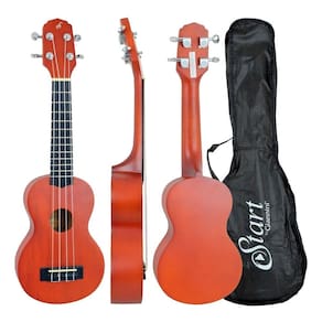 Ukulele Giannini Acústico Soprano Uks-21 Ns C/ Bag