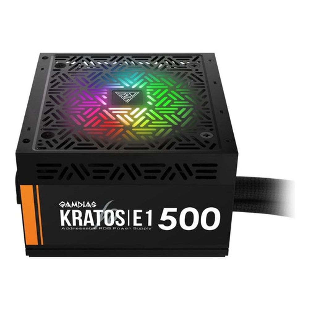 Fonte Gamer Gamdias Kratos E1-500 500W RGB