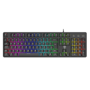 Teclado Membrana Gamer T-Dagger Echo RGB Preto T-TGK109 ABNT2