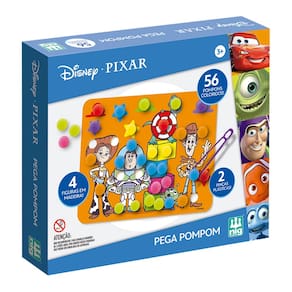 Jogo Infantil Pega PomPom Desenhos Disney Pixar - Nig Brinquedos