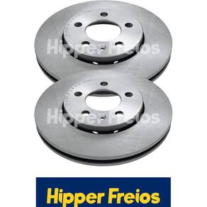 Hf81 - Disco Freio Diant Vent 256Mm 5 Furos - Golf 1.6 / 2.0 8V 99 / Polo 1.6 16 - Hipper Freios