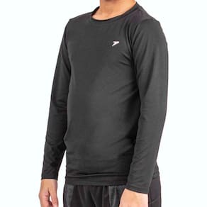Camisa Poker Fator de Proteção UV 50+ Infantil - Preto
