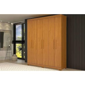 Guarda Roupa 6 Portas e 2 Gavetas Lana Cinamomo - ACP