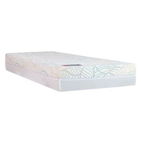 Colchão Solteiro Espuma a Vácuo de D33 Visco Gel Vitagel Space Double Face Bed in Box (88x188x24) - Castor