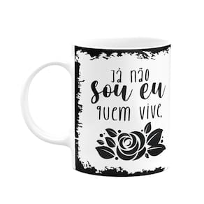Caneca Religiosa Ore - Já não sou eu quem vive - M2