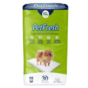 Tapete Higiênico Petfresh 30 Unidades (80X60cm) PETMAIS