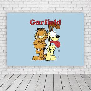 Painel Retangular Garfield 1,,5X1,0M Lona Fosca