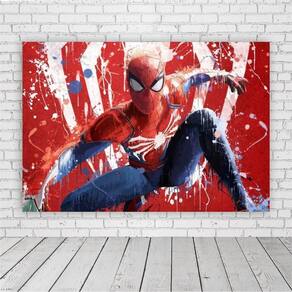 Painel Retangular Spiderman 1,5X1,0M Lona Fosca