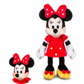Pelúcia Minnie Com Mecanismo de Som 30cm Disney Multikids