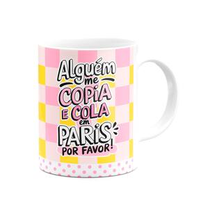 Caneca Divertida - Eu que lute - Copia e cola - M2