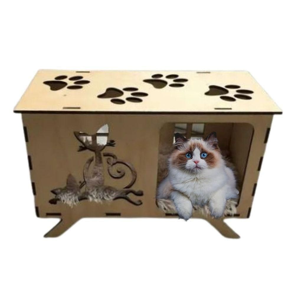 Brinquedo Para Gatos Em Mdf