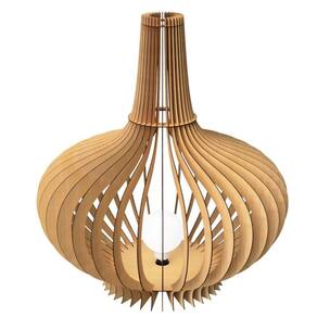 Luminária De Chão Jasmine Mdf Luminária MDF Cru