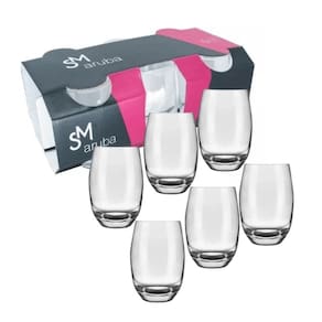 Jogo 6 Copos SM Aruba Rocks 345 ml J305 Nadir Figueiredo