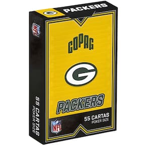 Baralho de Cartas NFL Green Bay Packers 55 Cartas Copag
