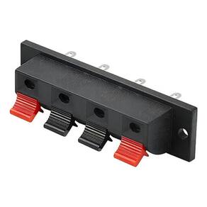 Kit Com 50 Peças Bornr Cixa Acustica 4Vias De Presão