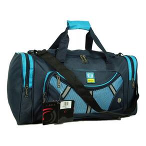 Bolsa Esportiva Academia Viagem Poliester Média 40L Azul Ref