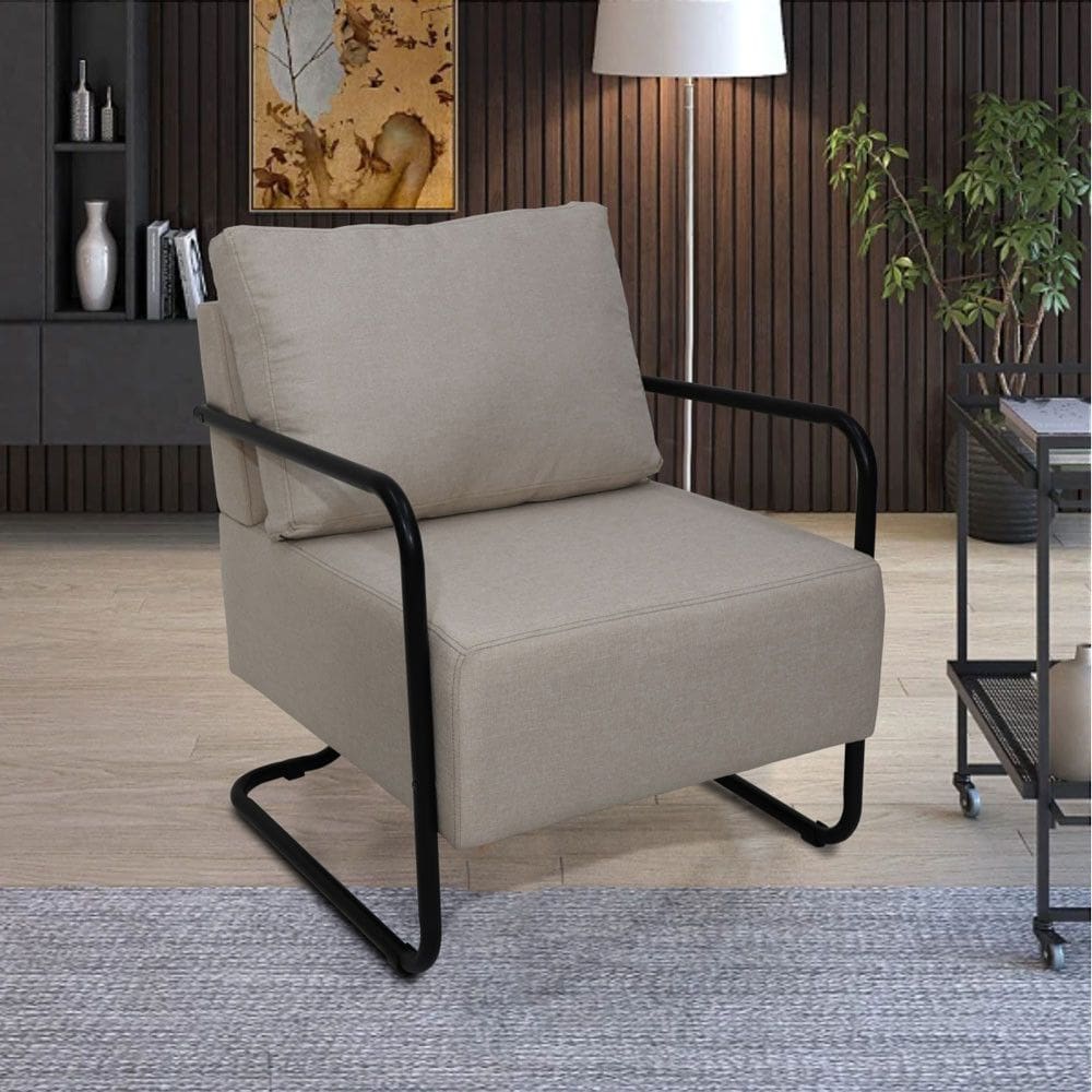 Poltrona Luma Nordeste Flex Tecido em Veludo Premium