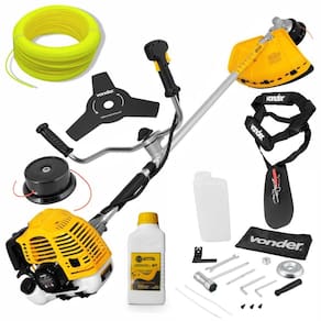 Roçadeira Gasolina Vonder RGO430 42,7cc Óleo e Nylon